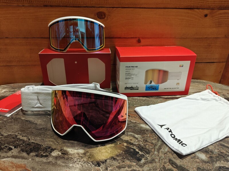 UNI LYŽIARSKE OKULIARE ATOMIC FOUR PRO HD WHITE L